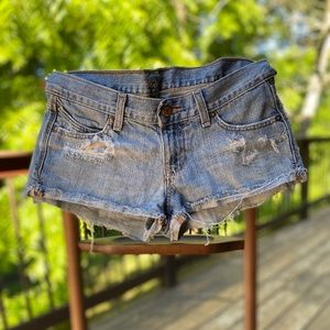 Old Navy Lowest Rise Jean Shorts, Size 2